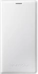 Samsung Flip Wallet H&uuml;lle Case Cover f&uuml;r Samsung Galaxy S5 Mini - Metallic Wei&szlig;