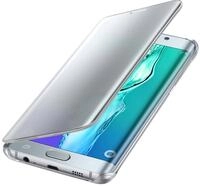 Samsung Flip Wallet Schutzh&uuml;lle (geeignet f&uuml;r Galaxy S6 Edge Plus) silber
