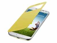 Samsung S View Hülle Schutzhülle Premium Case Cover für Galaxy S4 - Gelb