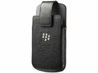 Blackberry ACC-50879-201 Leder Holstertasche mit Gürtelklipp für Q10 schwarz