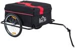 HOMCOM Fahrradanh&auml;nger Lastenanh&auml;nger Belastbarkeit max. 40 kg Transportanh&auml;nger