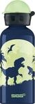SIGG Flasche Glow Moon Dinos 0,4l blau