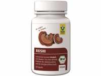 Raab Vitalfood Bio Reishi-Kapseln, 80 Stück à 400 g, vegan, mit Ganoderma lucidum