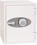 PHOENIX TITAN FS1283E Dokumentenschutz-Tresor, Weiss 400 x 515 x 440 mm, 53 Kg
