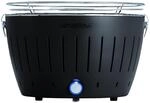 LotusGrill Classic Anthrazitgrau G340 der raucharme Holzkohlegrill/Tischgrill mit