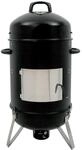 BBQ-Toro R&auml;uchertonne Hickory &Oslash; 46 cm | Grilltonne, R&auml;ucherofen Holz,...
