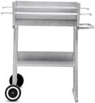 tepro Pasadena 1030 Holzkohlengrill &ndash; Gro&szlig;er BBQ‑Trolley mit ca. 58&times;41 cm