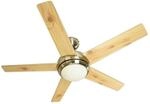 Deckenventilator mit Licht und Fernbedienung Fresco 112 cm, Geh&auml;use Nickel