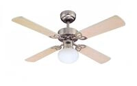 Westinghouse Lighting 7227240 Vegas, Traditioneller Deckenventilator mit Beleuchtung,