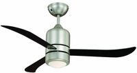 AireRyder Deckenventilator Loft mit Beleuchtung und Fernbedienung, Geh&auml;use Nickel
