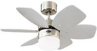 76 cm Deckenventilator Flora Royale 78788 mit Einzelleuchte und sechs Fl&uuml;geln,