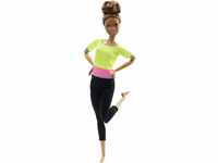 Barbie DHL83 - Puppe im Sportoutfit mit beweglichen Gelenken, Spielzeug für...