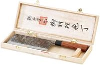 TokioKitchenWare Chinesisches K&uuml;chenbeil: Chinesisches Hackmesser, handgefertigt