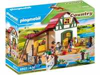 playmobil- ® - Ponyhof 6927 - Kinder Pferdehof Country 7 Ponys 6 Figuren