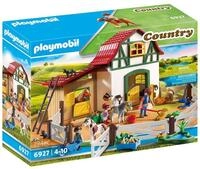 PLAYMOBIL Country 6927 Ponyhof mit vielen Tieren und Heuboden, Ab 4 Jahren