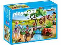 PLAYMOBIL Country 6947 Fröhlicher Ausritt mit Figuren, Pferden und viel...