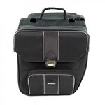 Haberland Fahrradtasche Doppeltasche, Schwarz, 32 x 34 x 16 cm, 25 Liter, DT9732 00