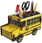 Werkhaus Stiftebox Schoolbus, 250 g, 9 x 11 x 22 cm
