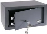 HMF 49217-11 Safe Tresor mit Schl&uuml;ssel, M&ouml;beltresor | 31 x 17 x 25 cm |...