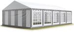 TOOLPORT Party-Zelt Festzelt 5x10 m Garten-Pavillon -Zelt PVC Plane 700 N in
