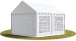 TOOLPORT Party-Zelt Festzelt 3x5 m schwerentflammbar Garten-Pavillon -Zelt PVC...