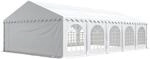 Festzelt Partyzelt 5x10 m Premium, hochwertige PVC Plane 750 N in wei&szlig; 100%