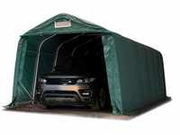 Garagenzelt Carport 3,3 x 7,2 m in dunkelgrün Unterstand Lagerzelt PVC 800 N...