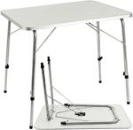 Casaria Campingtisch Klappbar Wei&szlig;