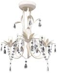 vidaXL Kronleuchter Kristall Lampe Deckenleuchte Pendelleuchte L&uuml;ster Leuchte