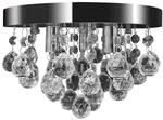 vidaXL Deckenleuchte Chrom Kristall Kronleuchter Deckenlampe Leuchte L&uuml;ster