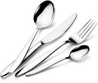 Lagostina 14425650524 Luisa Besteck-Set 24 teilig, Edelstahl
