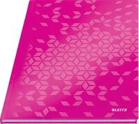 Leitz WOW Notizbuch A4 kariert, Hardcover, 160 Seiten, 80 Blatt FSC-zertifiziertes