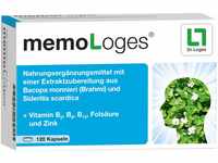 memoLoges® - 120 Kapseln - Nahrungsergänzung mit patentierten...