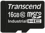 Transcend Industrial Temp SD100I Flash-Speicherkarte 16 GB Class 10 microSD