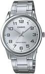 CASIO Herren-Armbanduhr Analog Quarz Edelstahl MTP-V001D-7