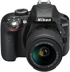 Nikon D3300 SLR-Digitalkamera Kit AF-P 18-55 VR schwarz