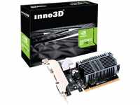 Inno3D NVIDIA GeForce GT 710 Grafikkarte (2 GB, DDR3 LP Low Profile, HDMI, DVI,...