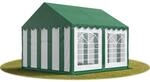 TOOLPORT Party-Zelt Festzelt 4x4 m Garten-Pavillon -Zelt PVC Plane 700 N in