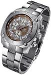 FIREFOX Transporter FFS19-106 braun Herrenuhr Armbanduhr Chronograph massiv Edelstahl