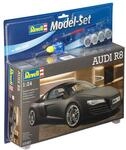Revell Modellbausatz Audi R8 I Mit Zubeh&ouml;r I Mehrfarbig I Detailgetreue...