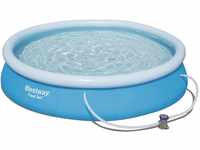 Bestway Fast Set Pool mit Filterpumpe, 366 x 76 cm, blau