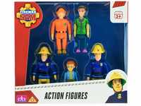 Character Options Fireman Sam Action Figures 5-Pack, Scaled Play Preschool...