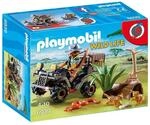 PLAYMOBIL Wild Life 6939 Wilderer mit Quad, Ab 4 Jahren