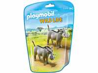 PLAYMOBIL Wild Life 6941 Warzenschweine, Ab 4 Jahren
