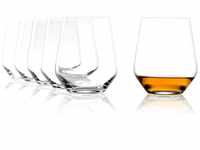 Stölzle Lausitz Whisky Glas Quatrophil 6er Set I Bleifreies Kristallglas I