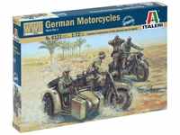 Italeri 510006121 - 1:72 WWII Deutsche Motorräder