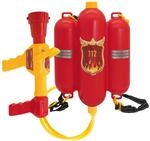Idena 8040009 - Feuerwehr Wasserspritze, Gr&ouml;&szlig;e ca. 40 cm, mit verstellbarer D&uuml;se,