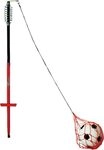 VEDES Gro&szlig;handel GmbH - Ware 73602483 New Sports Fu&szlig;ball-Trainer-Set, Stange+Ball,
