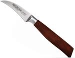 Burgvogel Solingen Natura Line, Tourniermesser Holzgriff, rot satiniert, geschmiedet,