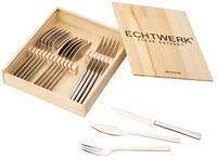 Echtwerk Steakbesteck "SARRE ", 18-teilig, Steakgabel, Steakmesser, Grillbesteck,
